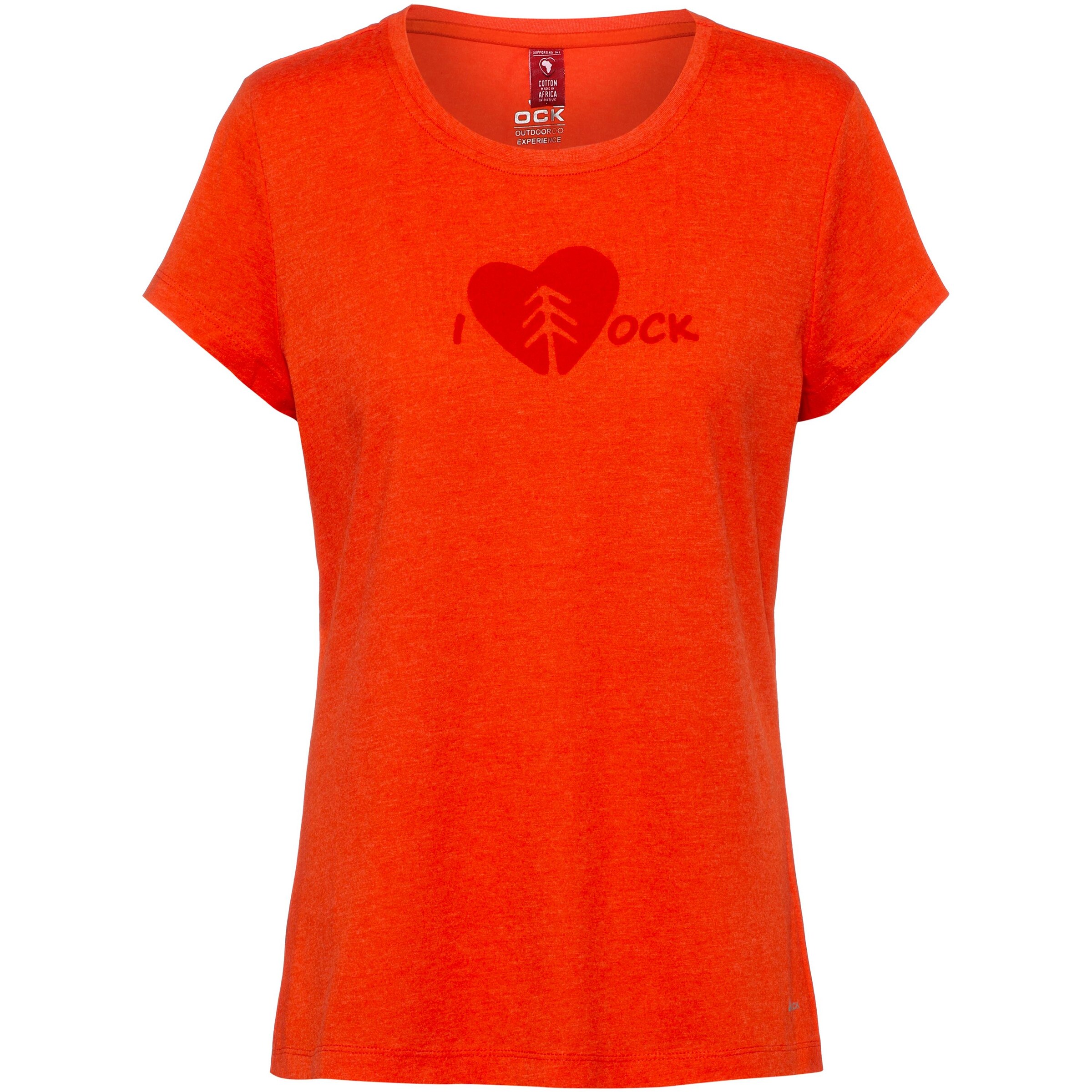 OCK - Sportshirt in orangerot