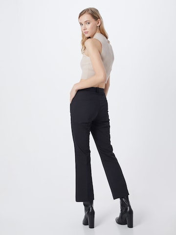 InWear Regular Pleated Pants 'Zella' in Black