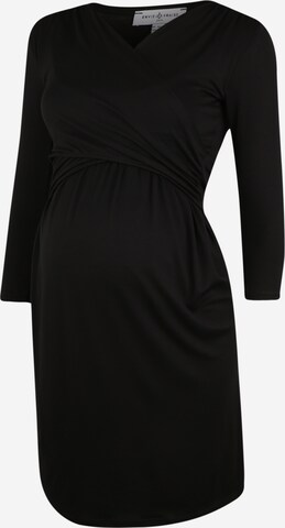 Envie de Fraise Dress 'DIVINE' in Black: front