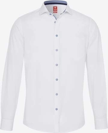 PURE Button Up Shirt in White: front