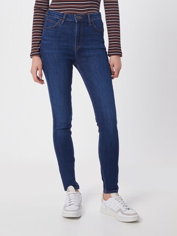 Lee Skinny Džíny 'IVY' – modrá: přední strana