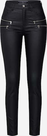 Freequent Skinny Chino Pants 'AIDA COOPER' in Black: front