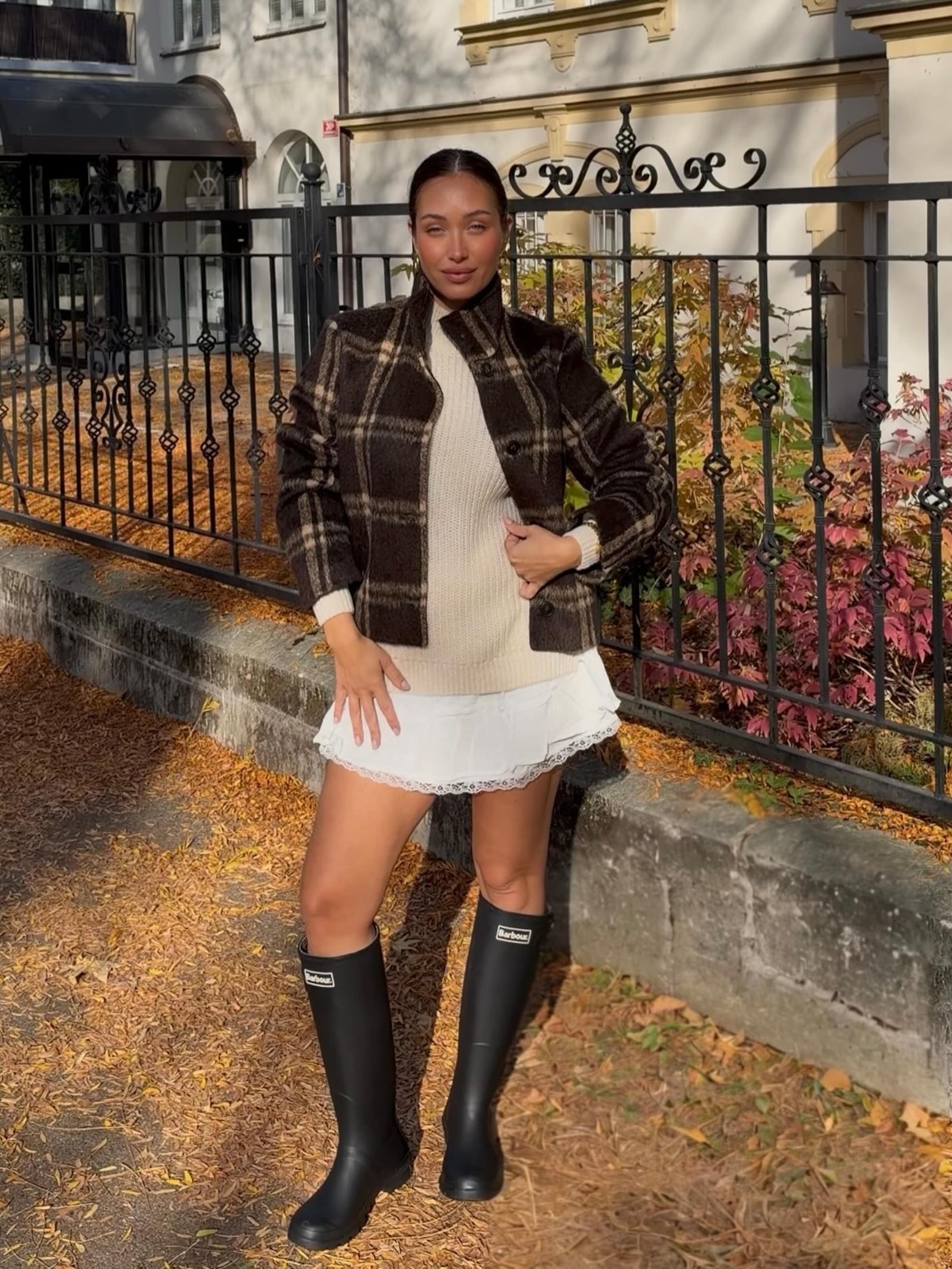 Sabrina - Rain Boots Look