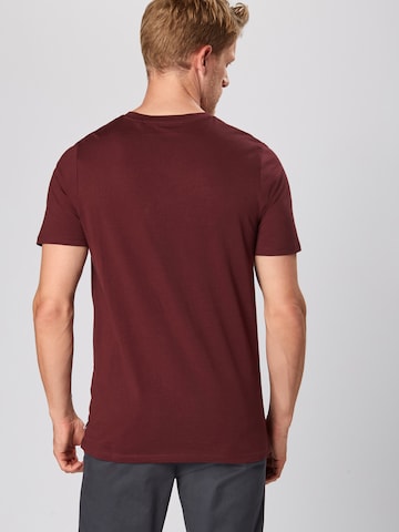 Slim fit Maglietta di JACK & JONES in rosso