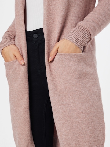 JDY Knit Cardigan 'Marco' in Pink