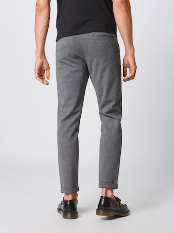 Lindbergh Slim fit Trousers 'Superflex' in Grey: back