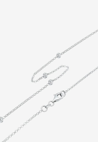 ELLI Necklace 'Kristall' in Silver