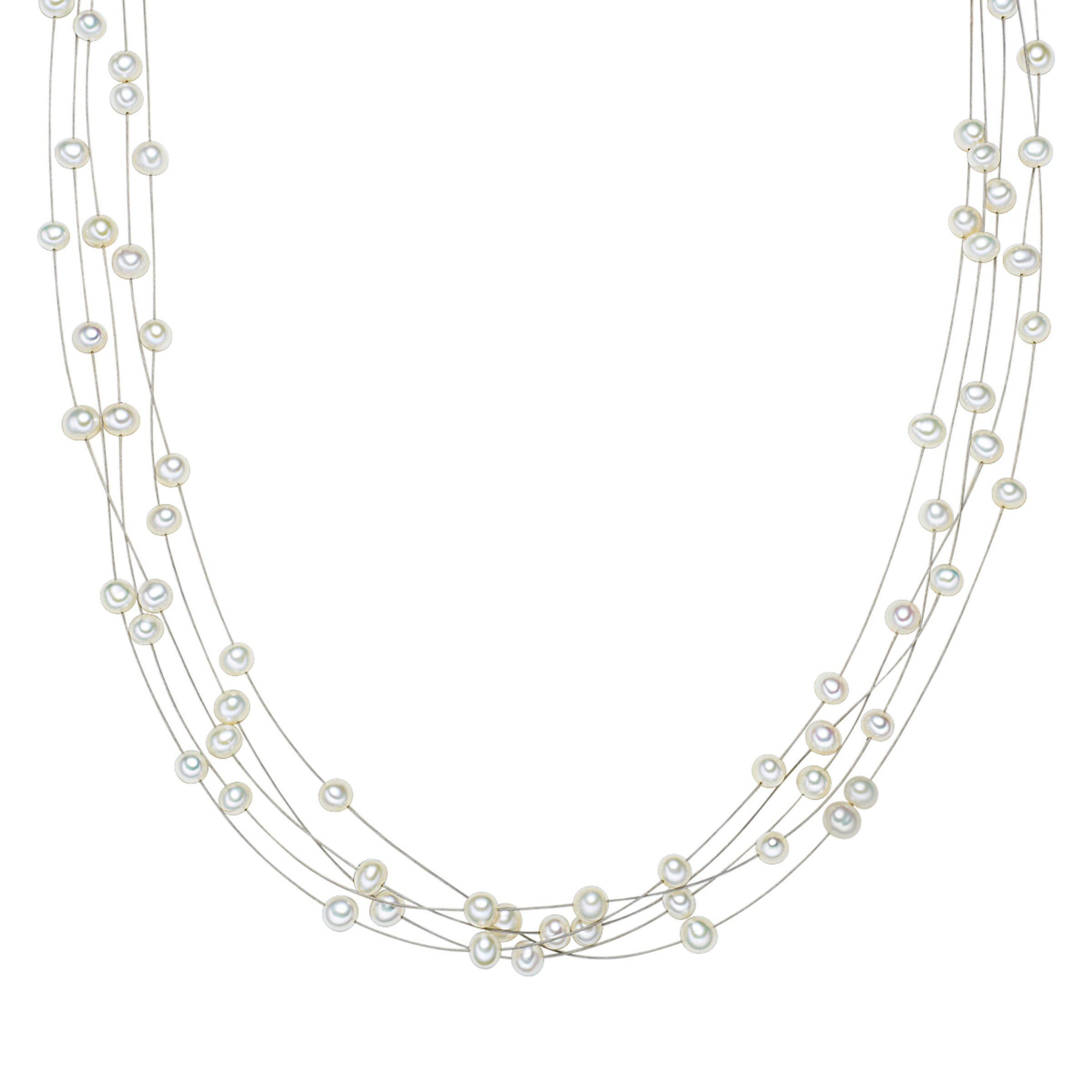 Valero Pearls - Cadena en blanco