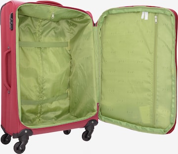 D&N Suitcase Set in Red