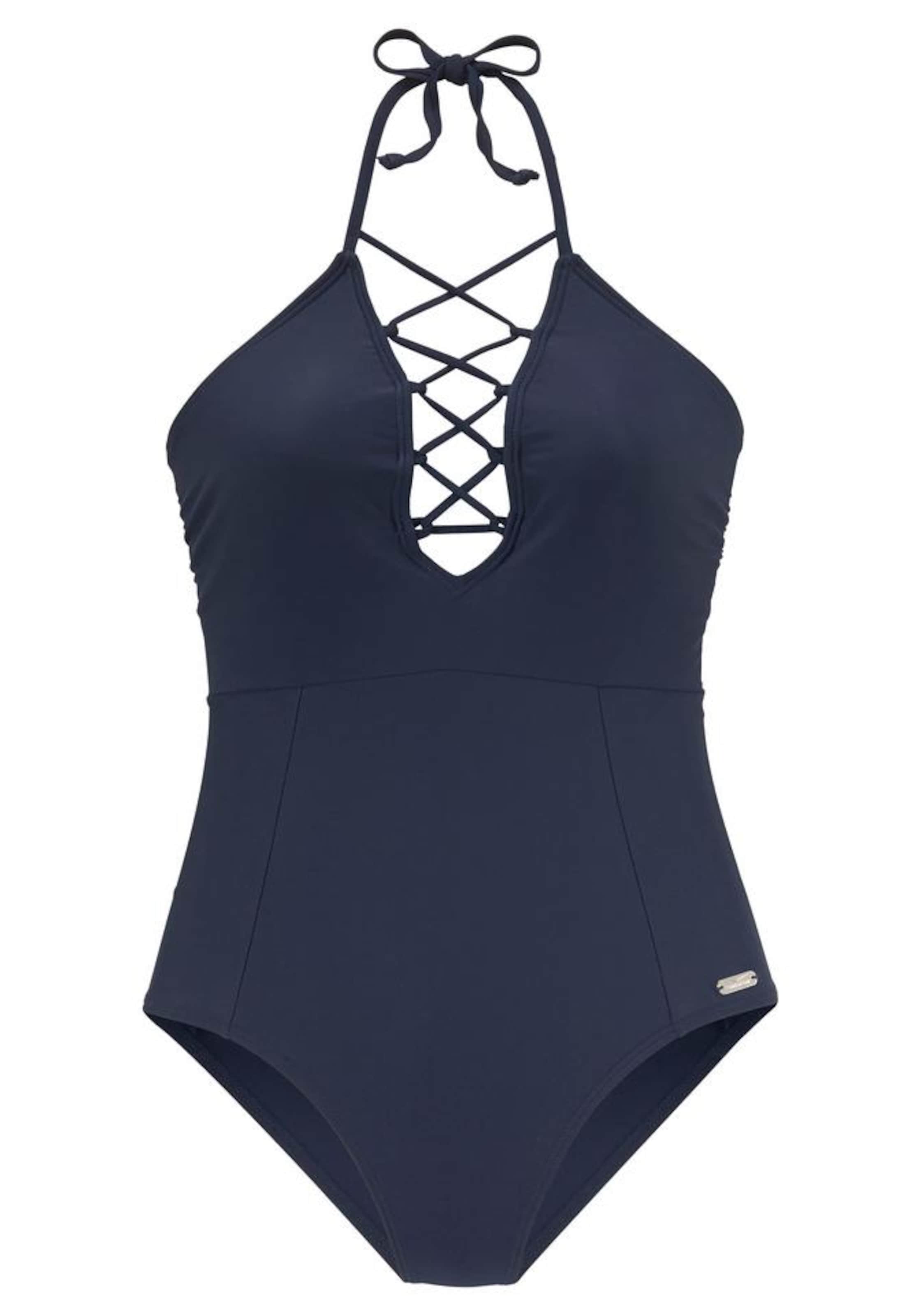 Triangle Maillot de bain VENICE BEACH en bleu : devant