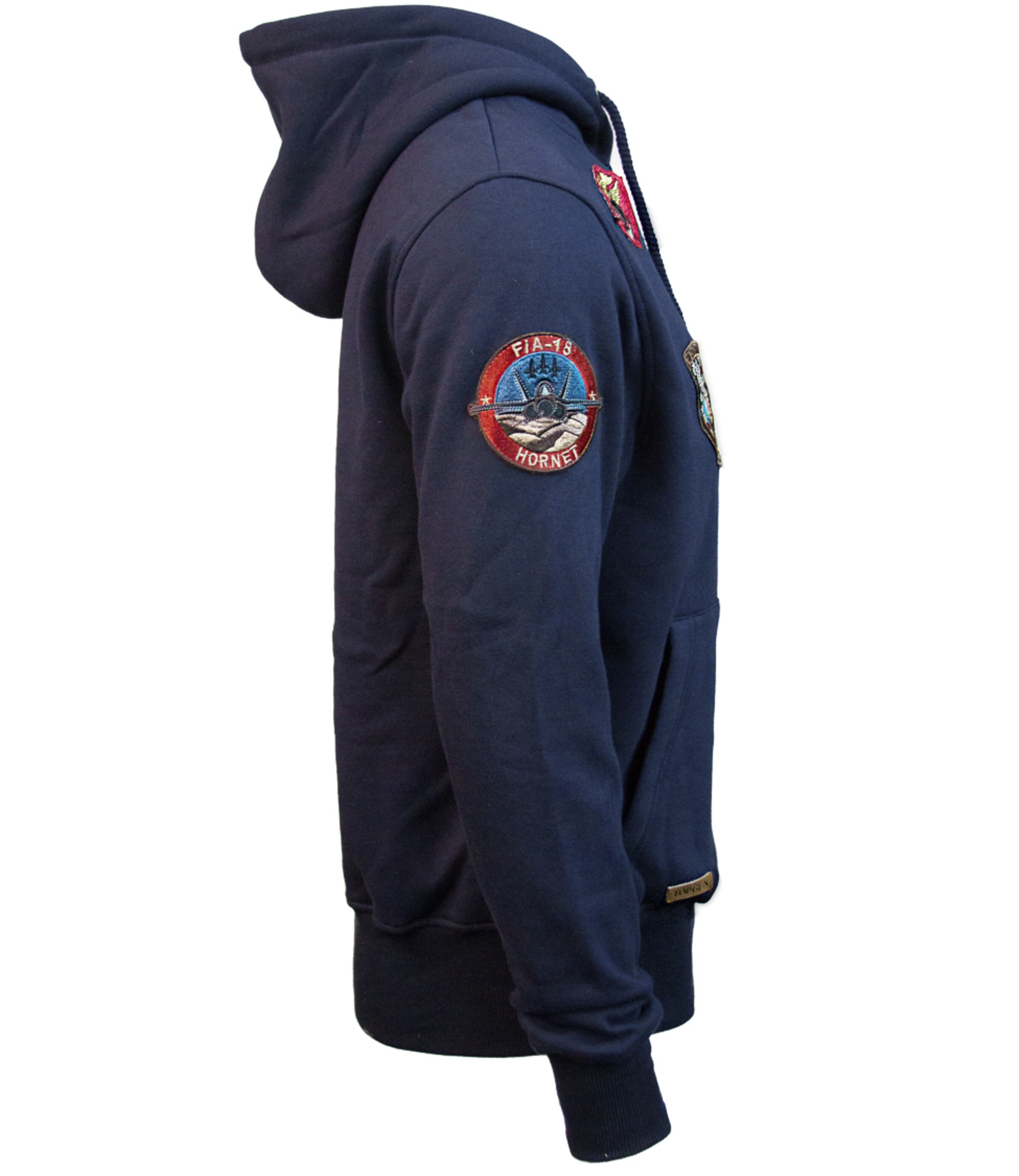 TOP GUN Sweat jacket 'TGD1707' in Blue