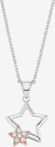 AMOR Necklace in Silver: front