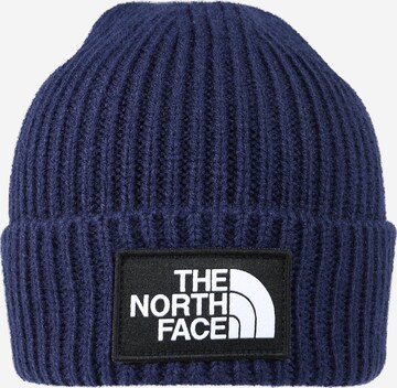 THE NORTH FACE Športová čiapka 'Logo Box Cuffed' - Modrá
