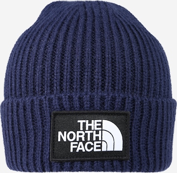 THE NORTH FACE Urheilupipo 'Logo Box Cuffed' värissä sininen