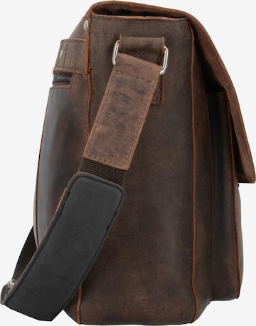 LEONHARD HEYDEN Document Bag 'Salisbury' in Brown