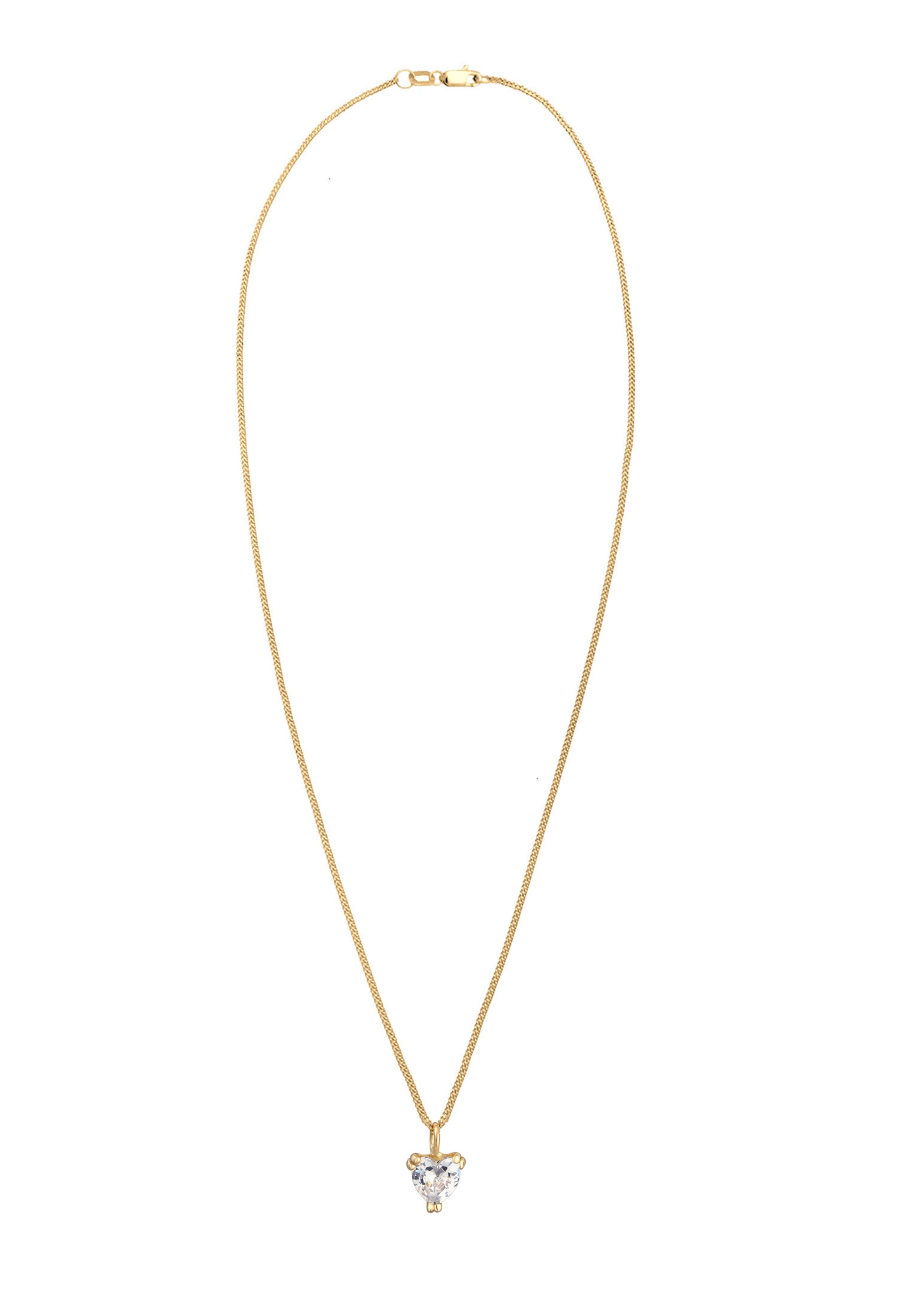 ELLI PREMIUM Necklace 'Herz' in Gold