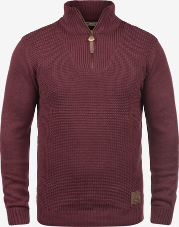 Pullover 'Tommy' di !Solid in rosso: frontale