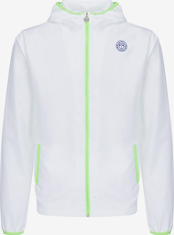 BIDI BADU Athletic Jacket 'Mace Tech Magici' in White: front
