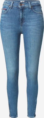 Tommy Jeans Skinny Jeans 'Nora' in Blauw: voorkant