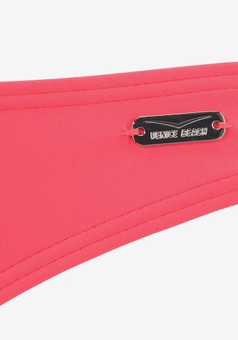 rozā VENICE BEACH Trijstūra formas Bikini