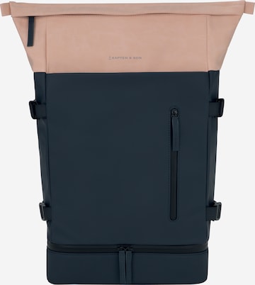 Kapten & Son Rucksack 'Helsinki Navy Blush' in Blau: predná strana