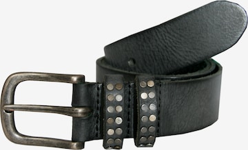 Petrol Industries Belt in Black: front