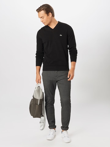 LACOSTE Regularny krój Sweter w kolorze czarny