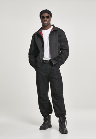 Brandit Between-season jacket 'Lord Canterbury' in Black