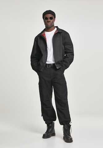 Brandit Between-Season Jacket 'Lord Canterbury' in Black