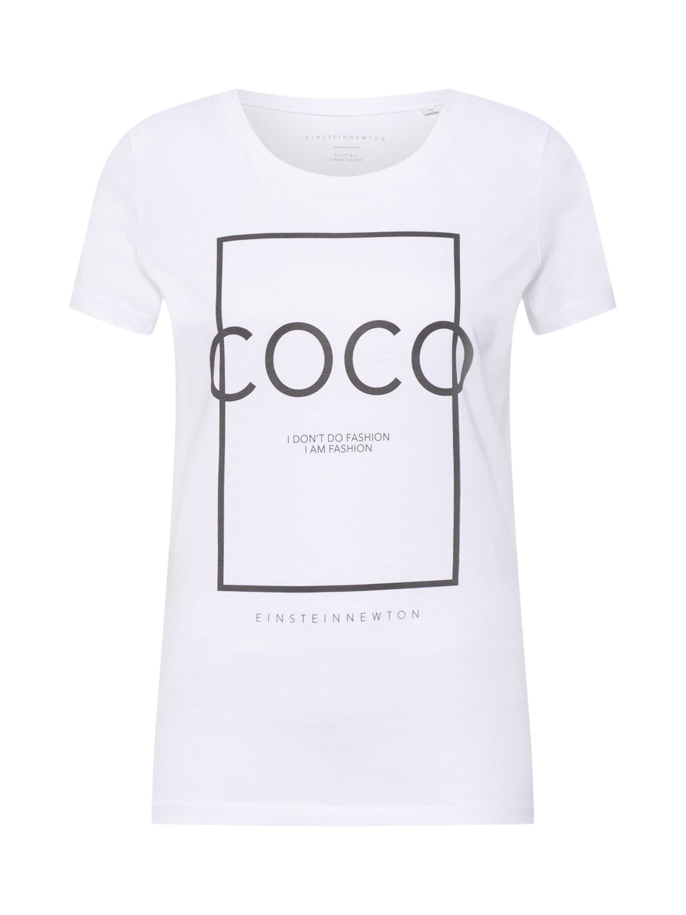 EINSTEIN & NEWTON Shirt 'Fashion' in Black / White, Item view