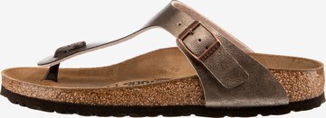 bronzinė BIRKENSTOCK Šlepetės per pirštą 'Gizeh'