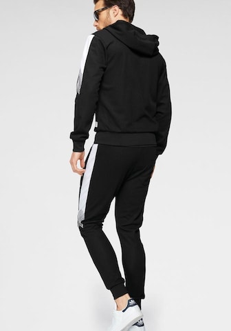 LONSDALE Jogginganzug 'Tracksuit Marthall' in Schwarz