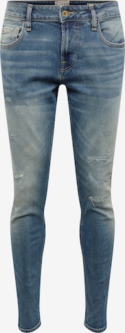 Skinny Jean 'Miami' GUESS en bleu : devant