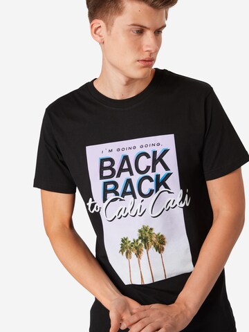 Mister Tee T-Shirt 'Cali Cali' in Schwarz