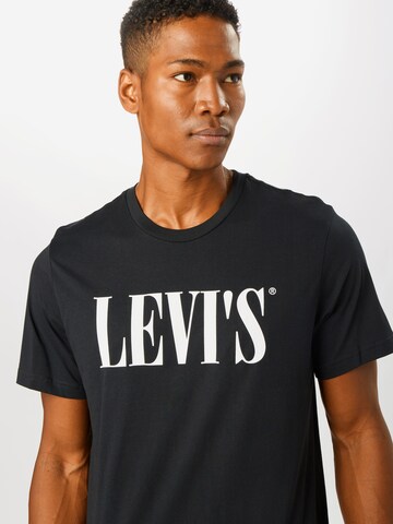 LEVI'S ® Lużny krój Koszulka 'Relaxed Graphic Tee' w kolorze czarny