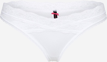PASSIONATA Thong 'Brooklyn' in White: front