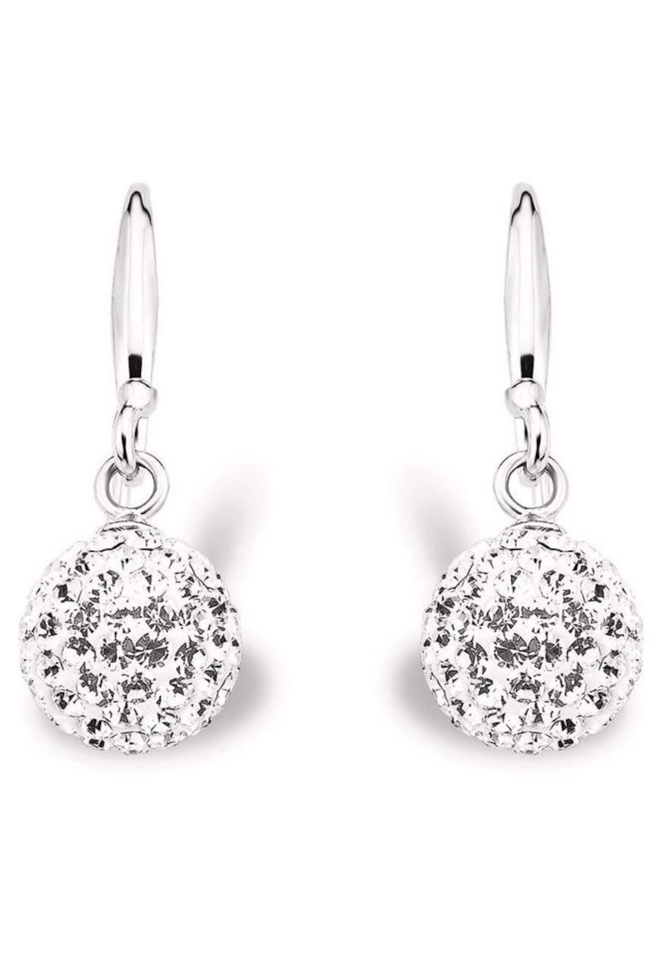 AMOR Earrings in Silver: front