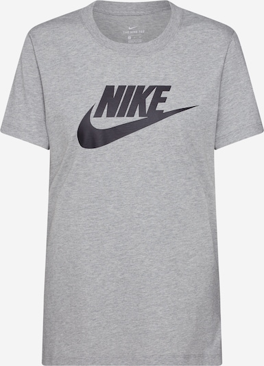 Nike Sportswear Shirts 'Futura' i grå-meleret / sort, Produktvisning