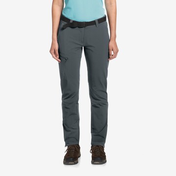 Regular Pantalon outdoor 'Inara' Maier Sports en gris : devant