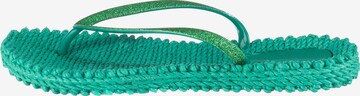 ILSE JACOBSEN T-Bar Sandals 'Cheerful 01' in Green