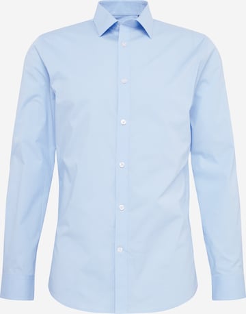 Matinique Slim fit Button Up Shirt 'Robo' in Blue: front