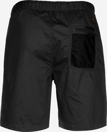 Carhartt WIP Regular Shorts 'Anker' in Schwarz