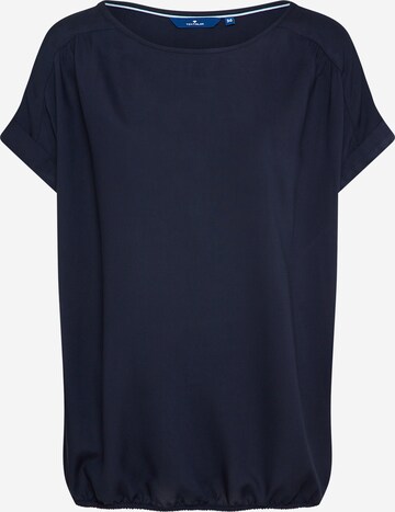 TOM TAILOR Blouse in Blauw: voorkant