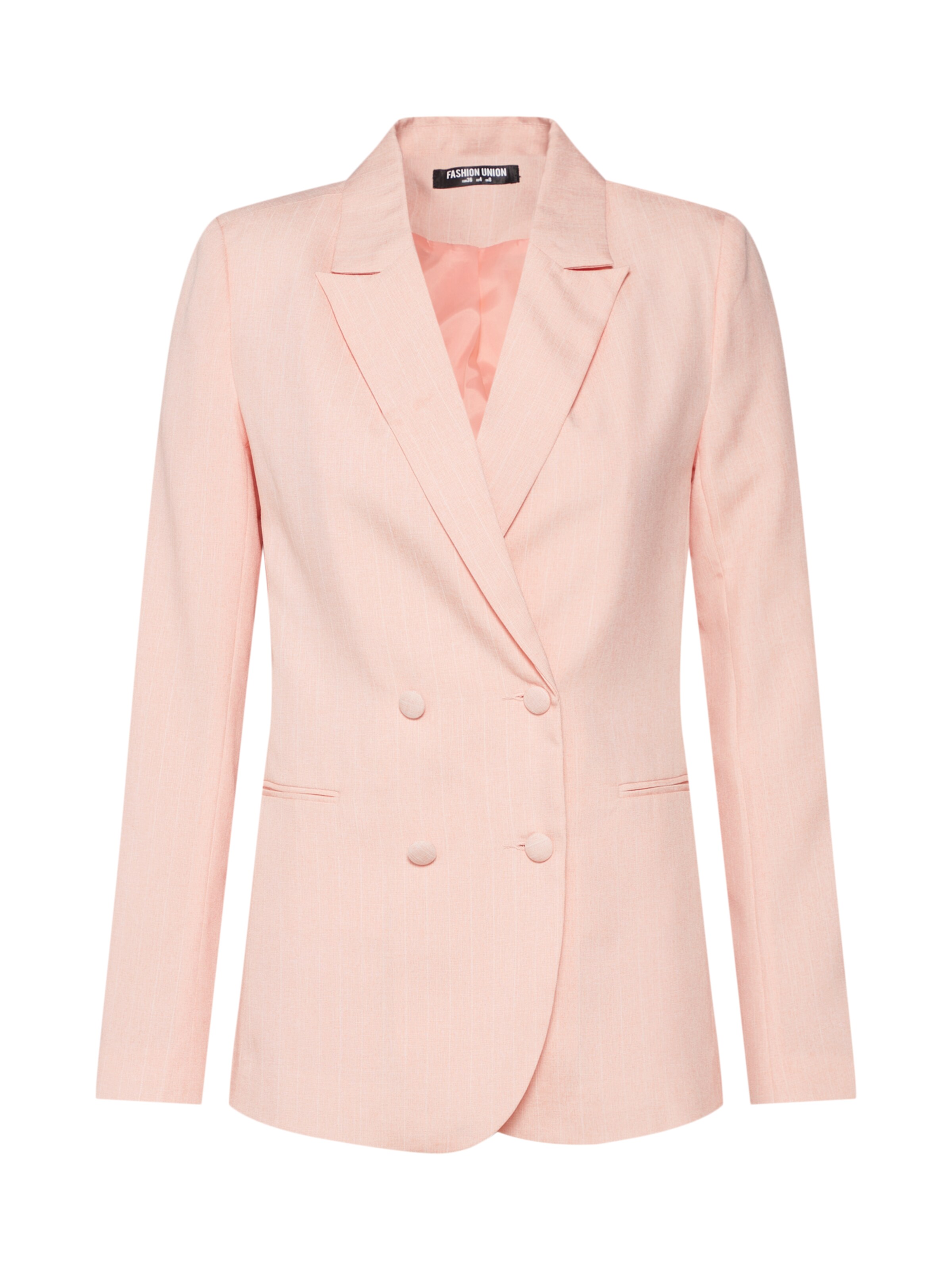 Fashion Union - Blazers 'Baker' in de kleur Perzik