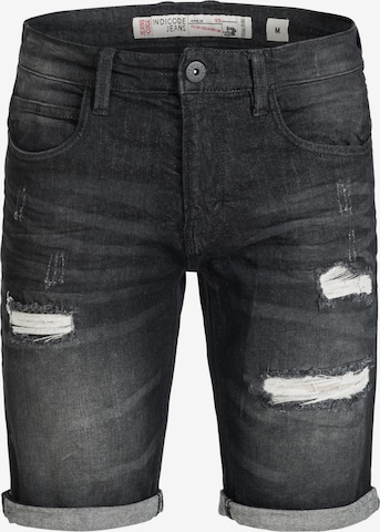INDICODE JEANS Regular Jeans 'Caden' in Grey: front