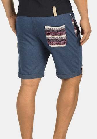 INDICODE JEANS Regular Sweatshorts 'Ian' in Blau