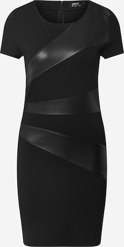 ONLY Obleka 'Malene' | črna barva: sprednja stran