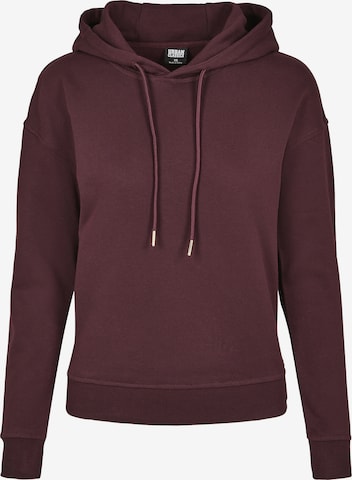 Urban Classics Sweatshirt in Rood: voorkant