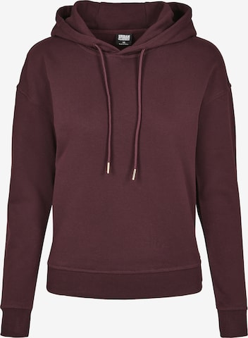 Urban Classics Sweatshirt in Rot: front