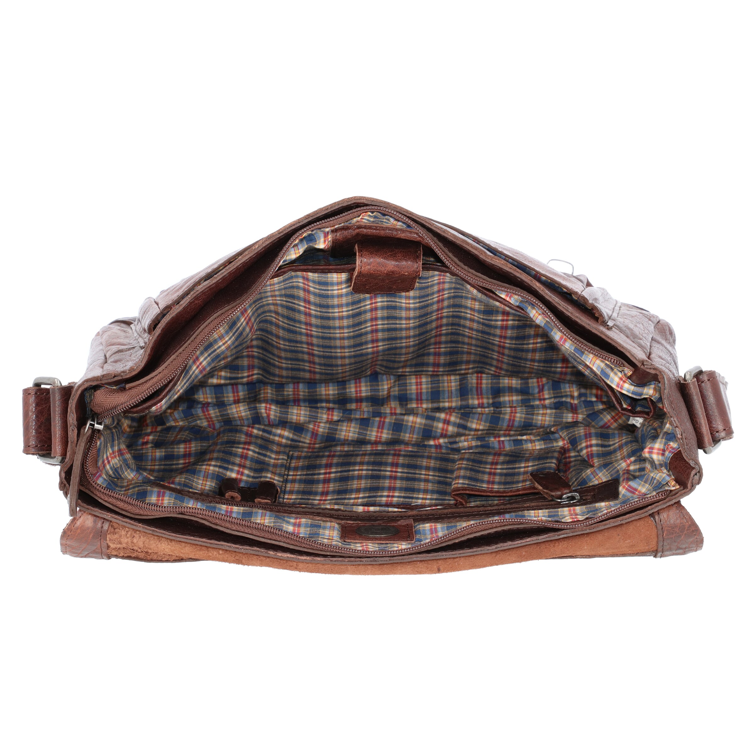 Porte-documents 'Baggie' Pride and Soul en marron